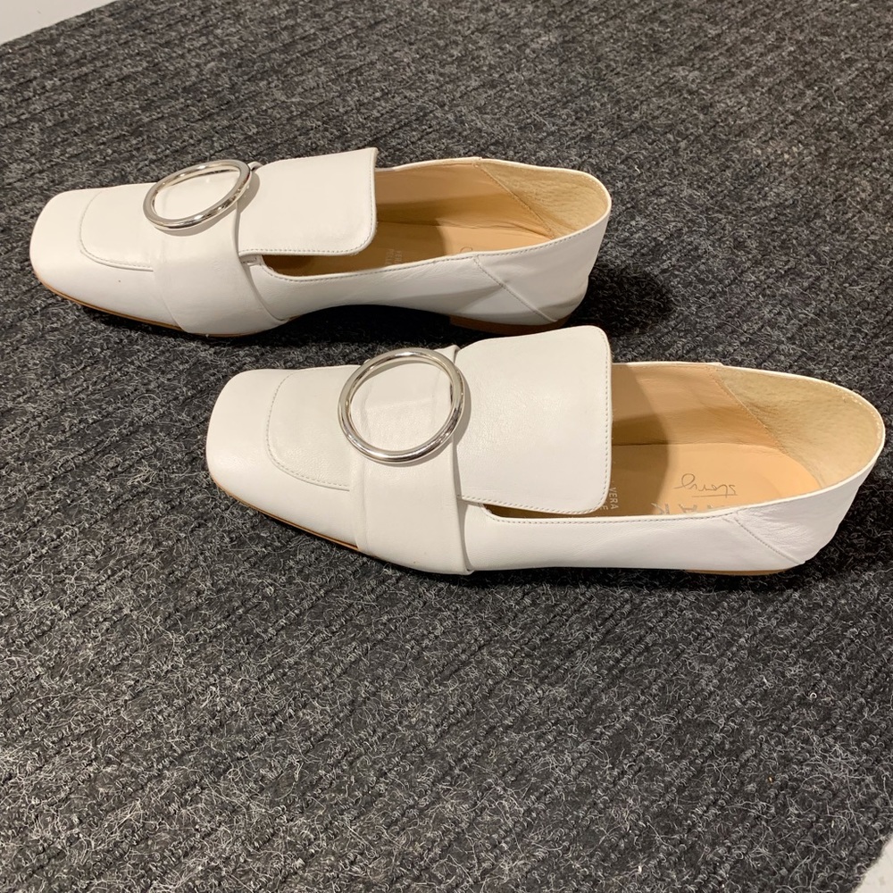 Perfect for summer white leather shoes